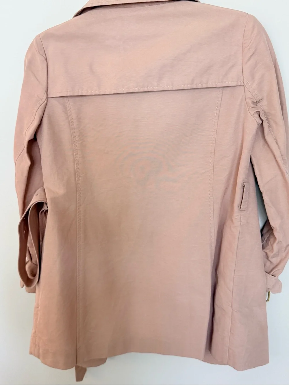 Tory Burch Blush Trench Coat with Belt